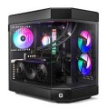 iBUYPOWER - Y60 Gaming Desktop PC - AMD Ryzen 9 9900X- NVIDIA GeForce RTX 4070 Super 12GB- 32GB DDR5 RGB RAM - 2TB NVMe - Black