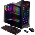 CyberPowerPC - Desktop - Intel Core i7 - 16GB Memory - AMD Radeon RX 580 - 2TB Hard Drive + 240GB Solid State Drive - Black