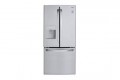 LG - 21.8 Cu. Ft. French Door Refrigerator with External Water Dispenser - Stainless Steel