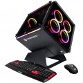 CyberPowerPC - Gaming Desktop - Intel Core i7 - 16GB Memory - NVIDIA GeForce RTX 2080 - 2TB Hard Drive + 240GB Solid State Drive - Black