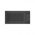 GE - Profile 2.2 Cu. Ft. Built-In Microwave - Black stainless Steel