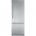 Thermador - Freedom 16 Cu. Ft. Bottom-Freezer Built-In Refrigerator