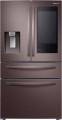 Samsung Family Hub 22.2 Cu. Ft. 4-Door French Door Counter-Depth Refrigerator - Fingerprint Resistant Tuscan Stainless Steel