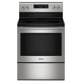 Maytag - 5.3 Cu. Ft. Freestanding Electric Range with Steam Clean - Stainless Steel