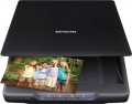 Epson - Perfection V39 Flatbed Color Image Scanner - Black