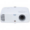 ViewSonic - PG705HD 1080p DLP Projector - Sleek White