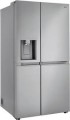 LG - 27.12 Cu. Ft. Door-in-Door Side-by-Side Refrigerator with SpacePlus Ice System - Stainless Steel