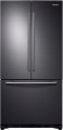 Samsung - 19.4 Cu.Ft. French Door Refrigerator - Fingerprint Resistant Black Stainless Steel