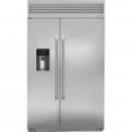 Monogram - 30.1 Cu. Ft. Side-by-Side Built-In Refrigerator - Stainless steel