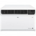 LG - 1,000 Sq. Ft. 18,000 BTU Smart Window Air Conditioner - White