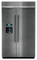 KitchenAid - 29.5 Cu. Ft. Side-by-Side Built-In Refrigerator Stainless steel