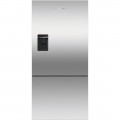 Fisher & Paykel - ActiveSmart 17.5 Cu Ft Bottom Freezer Counter Depth Refrigerator Ezkleen Stainless Steel