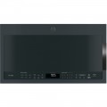 GE - Profile 2.1 Cu. Ft. Over-the-Range Microwave with Sensor Cooking - Black Slate