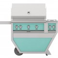 Hestan - Rotisserie Liquid Propane Gas Grill - Turqouise