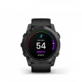 Garmin - epix Pro (Gen 2) Standard Edition 51mm Fiber-reinforced polymner - Slate Gray with Black Band