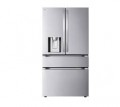 LG - Counter-Depth MAX 24.5 Cu. Ft. 4-Door French Door Smart Refrigerator with Full-Convert Drawer - Stainless Steel