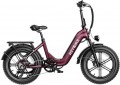 Heybike - Ranger S Foldable Ebike w/ 55mi Max Operating Range & 28 mph Max Speed - for Any Terrain - Red