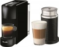 Nespresso - Essenza Mini Black by Breville with Aeroccino3 - Piano Black