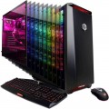 CyberPowerPC - Gamer Master Desktop - AMD Ryzen 5-Series - 16GB Memory - NVIDIA GeForce RTX 2070 - 2TB HDD + 240GB SSD - Black