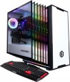 CyberPowerPC - Gaming Desktop - AMD Ryzen 7-Series - 16GB Memory - AMD Radeon RX 580 - 2TB Hard Drive + 240GB Solid State Drive - White