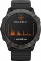 Garmin - Fēnix 6X Pro Solar GPS/GLONASS/Galileo Watch - Black