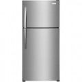 Frigidaire - 20.0 Cu. Ft. Top Freezer Refrigerator - Stainless Steel-6578034