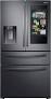 Samsung - 22.5 Cu. Ft. French Door Counter-Depth Fingerprint Resistant Refrigerator with Food Showcase - Stainless Steel