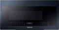 Samsung - 2.1 cu. ft. Smart BESPOKE Over-the-Range Microwave with Sensor Cooking - Navy steel