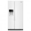 Whirlpool - 36 Cu. Ft. Side-by-Side Counter-Depth Refrigerator with In-Door Ice & Water - White