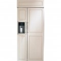 Monogram 30.1 Cu. Ft. Side-by-Side Built-In Refrigerator - Stainless steel